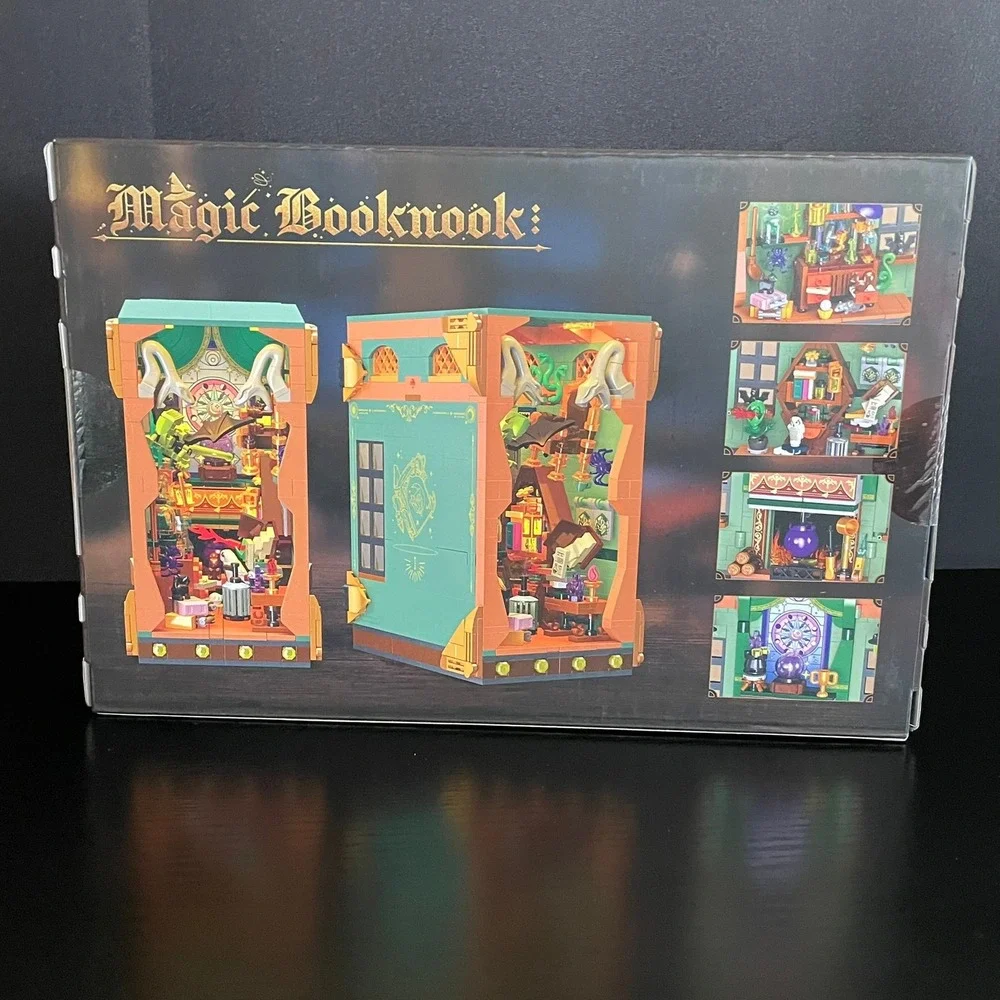 Magic Booknook 58299 Building Block Set 1033pcs Wizard Library New Sealed